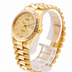 Rolex Datejust Presidental 31MM 68278 18KT Yellow Gold Watch